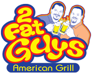 2 fat guys logo